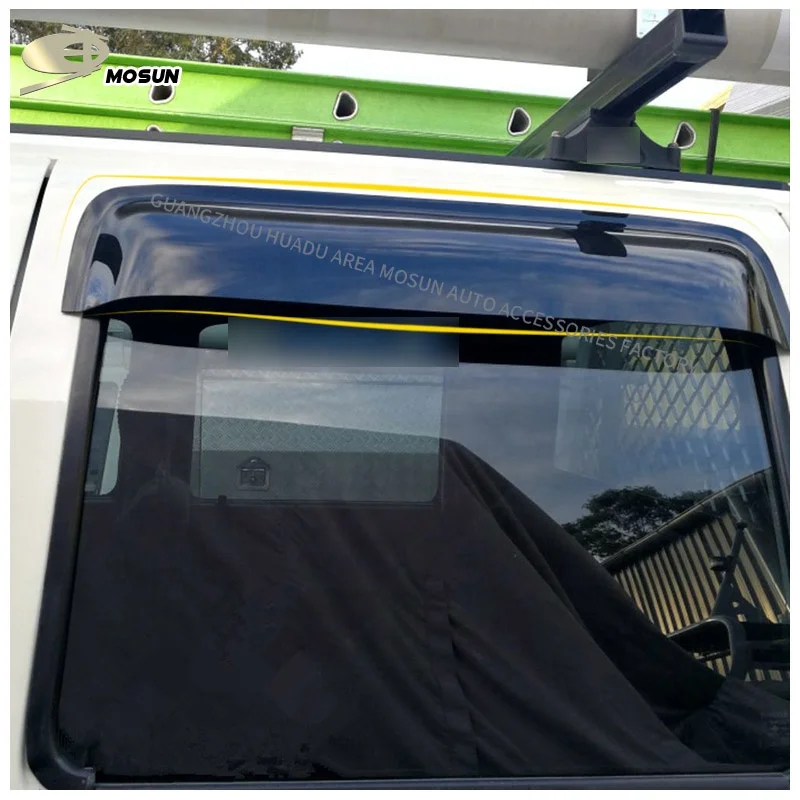PMMA Window Visor for TOYOTA HILUX LN106 4dr 1988-1997 Vent Visor Weather Shield Wind Breaker Rain Guard