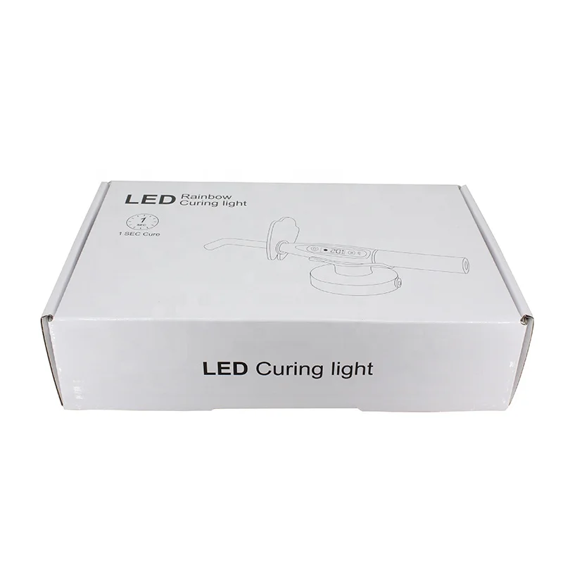 Dental Curing Light Upgraded Version Polymerization Lamp 5 Colors Dentist Resin Light Lamp