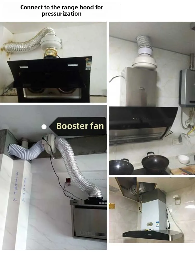 Duct Kitchen Exhaust Fan, PF150, 6", 110v/220v, 100W - detail 4