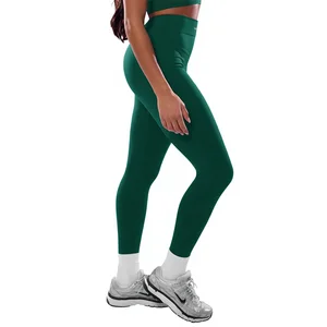 Customized  Yoga Pants Full Length High Waist Activewear V Back Tummy Control Yoga Tights Leggings for Workout Running