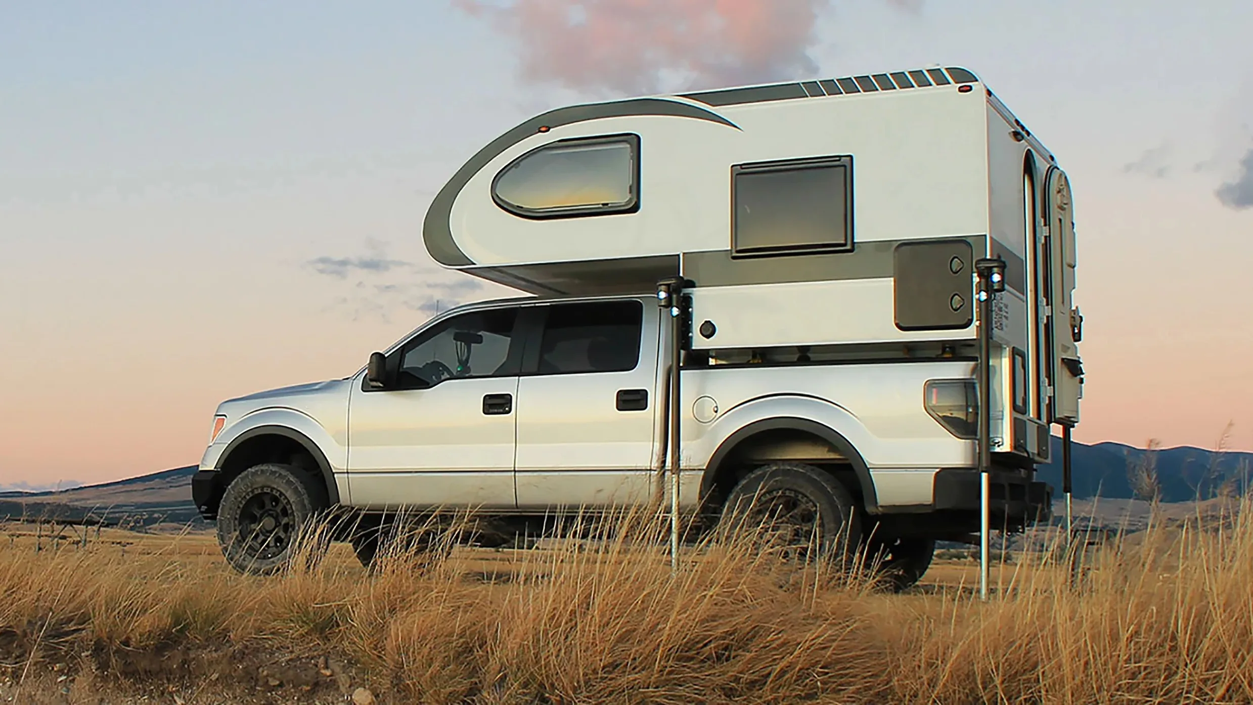 Manley Alibaba 4x4 Off Road Ecocampor Truck Bed Camper 6.5'' Rv ...