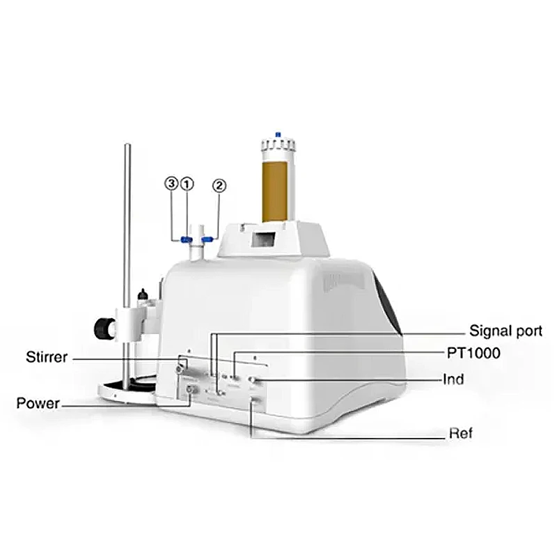 Weiai High Precision Laboratory Automatic Potentiometric Titrator Potential Titrator ph Digital Karl Fischer Auto Titrator
