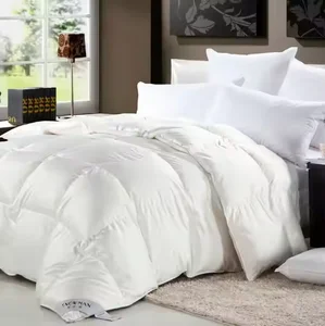 100% Cotton Goose Down Feather With Factory Direct Price High Quality Beddings-Quilt Winter Bed Duvet Comforter Inner Quilted