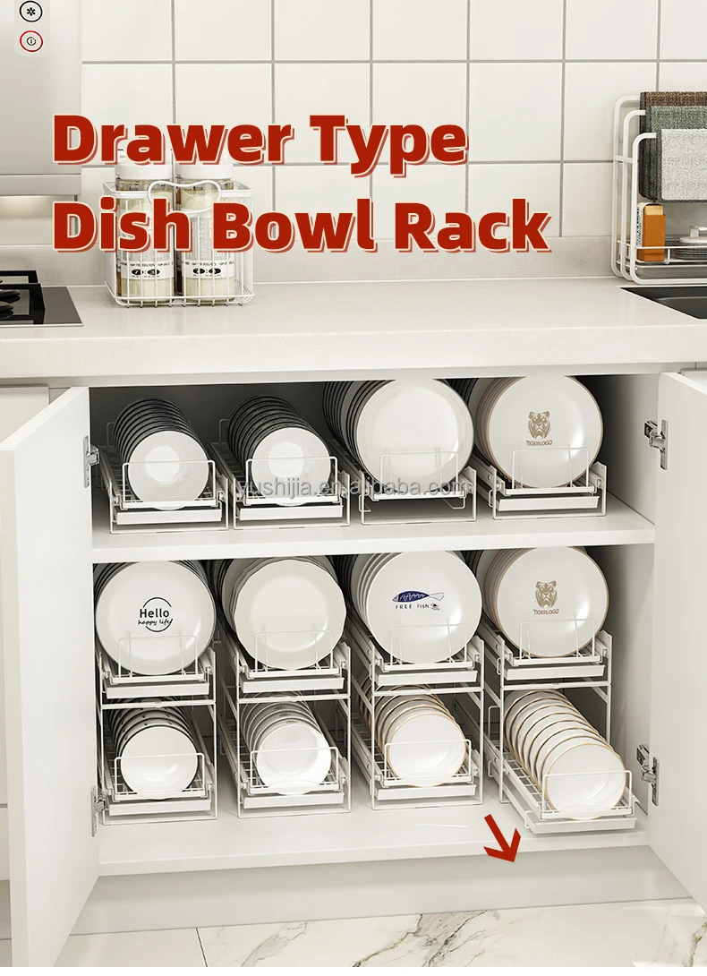 kitchen unique stackable drawer organizer bowl