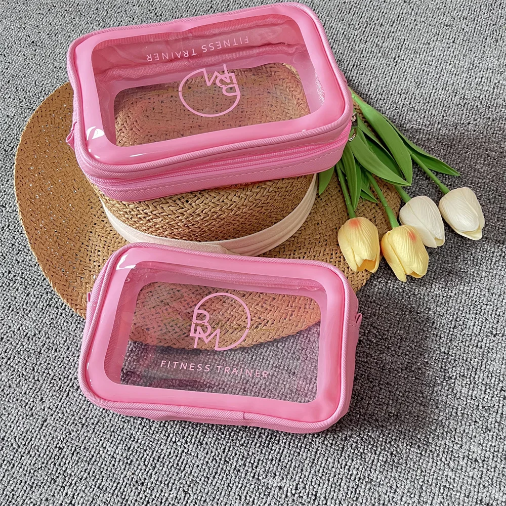 china pink pu travel makeup bag cosmetic bag small supplier Sweetude 10 Pcs Bulk for Women Preppy Gift Leather Skincare Toiletry Pouch Wedding Cosmetic Pouch for Bridesmaid Bride Mother Gift Favors (Pink and Whether youre packing skincare BAGSMART Makeup Bag Cosmetic Bag,