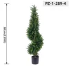 Green Artificial Spiral Cypress Topiary Tree (90cm/2.95ft)