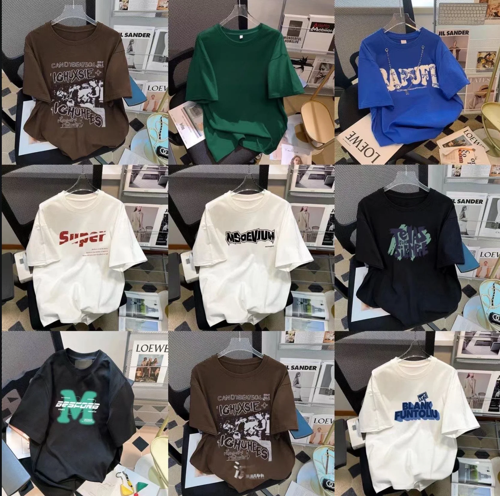 Men's High Quality Oversized Casual Hip-hop Sporty Design T-shirts Fashionable Loose-printed Brand Style Random Mix Wholesale - Buy Men's High-quality Oversized
hip-hop Sporty Design T-shirts
fashionable Loose-printed Brand Style
high-quality Pu Material T-shirt Product on Alibaba.com