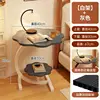 Cloud Style [Double-Layer Light Luxury Gray] with White Frame