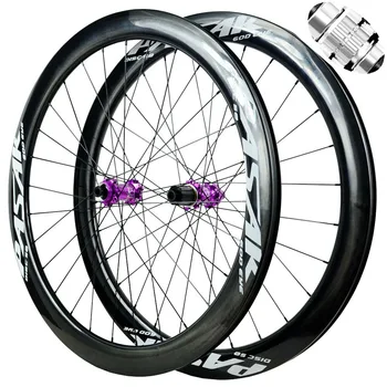 Paire de roues de vélo de route en fibre de carbone 700C Super Light - Elitewheels