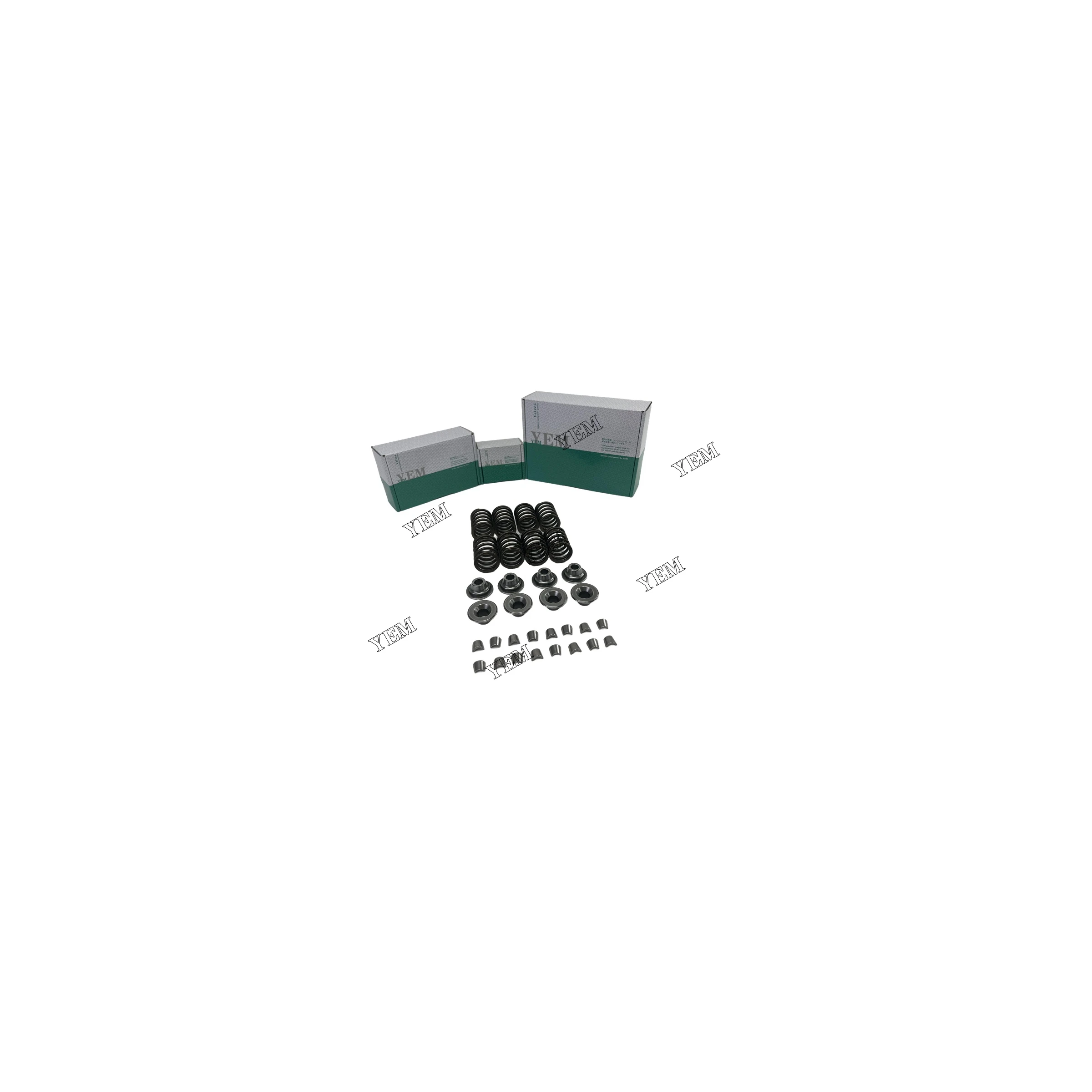 4D84-2 4D84-3 4TN100 4TN78 Valve Spring and Spring Seat Valve Cotter for Yanmar Engine Replacement Parts