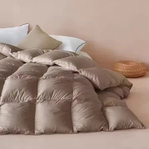 Factory Sale Various Widely Used Deluxe Multi-scene Soft Warm Goose Down Duvet Bedding Set