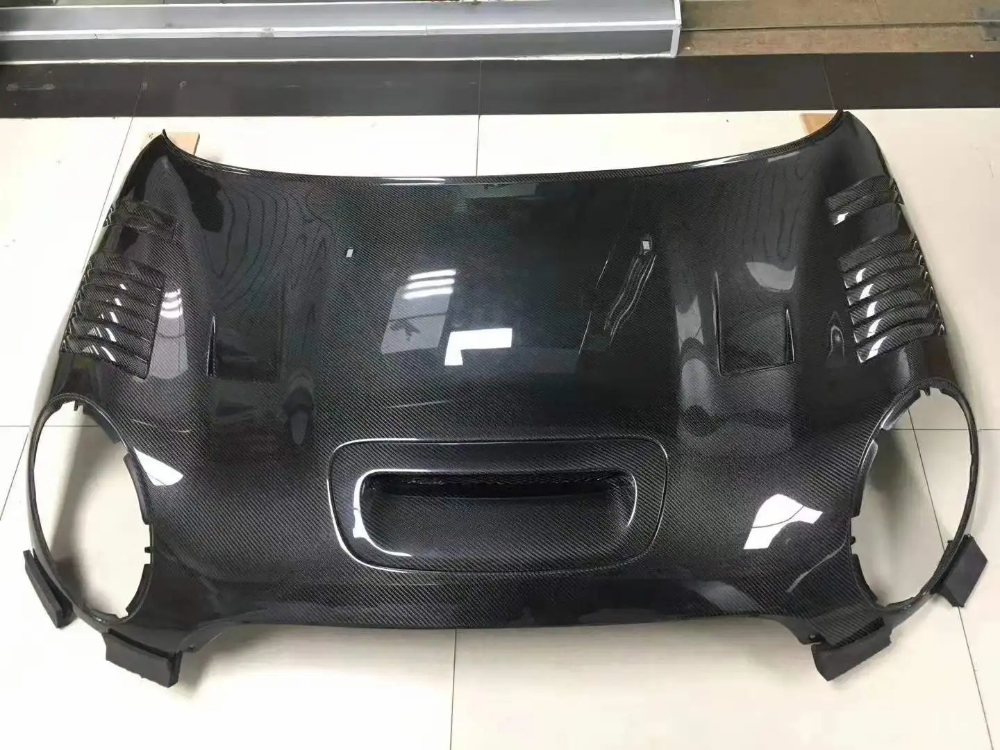 Hotsale Carbon Fiber Car Engine Hood Bonnet Vent Cover for MINI COOPER F56