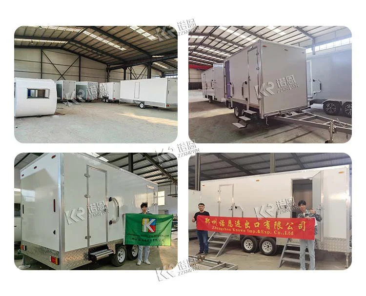 2024 Portable Restroom Trailer Rentals Toilet Luxury Bathroom Trailer ...