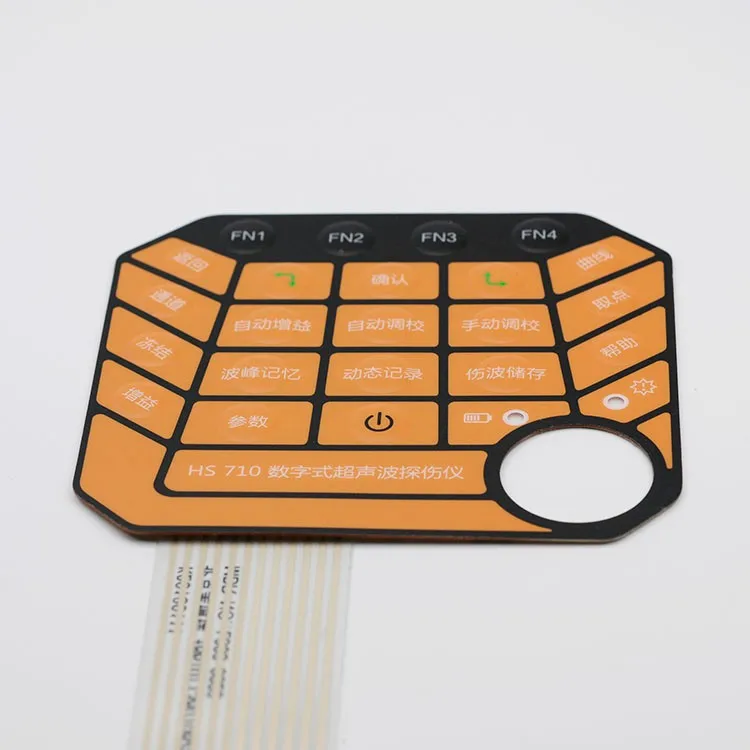 Customized LGF Backlight Membrane Switches graphic overlay