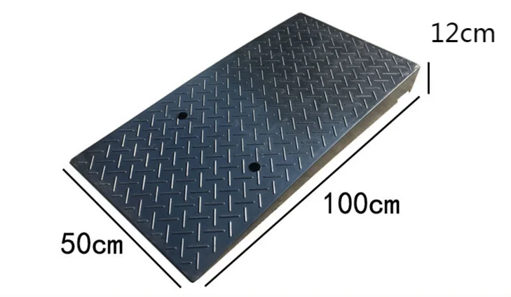 Rubber Kerb Ramp for Roadway Durable Curb Ramp for Safe Navigation details