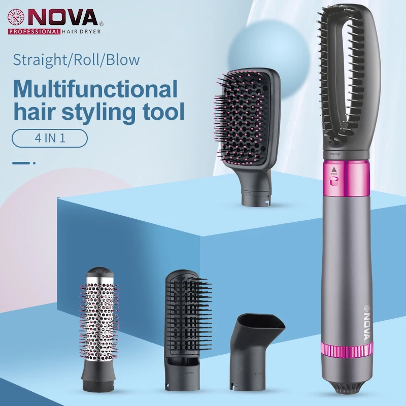 NOVA in Salon Ionic Hot Air Brush 1600W Power Styler