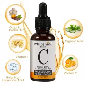 Private Label Skin Care Products Brightening Firming Anti Wrinkle Face Serum Vitamin C Serum For Face