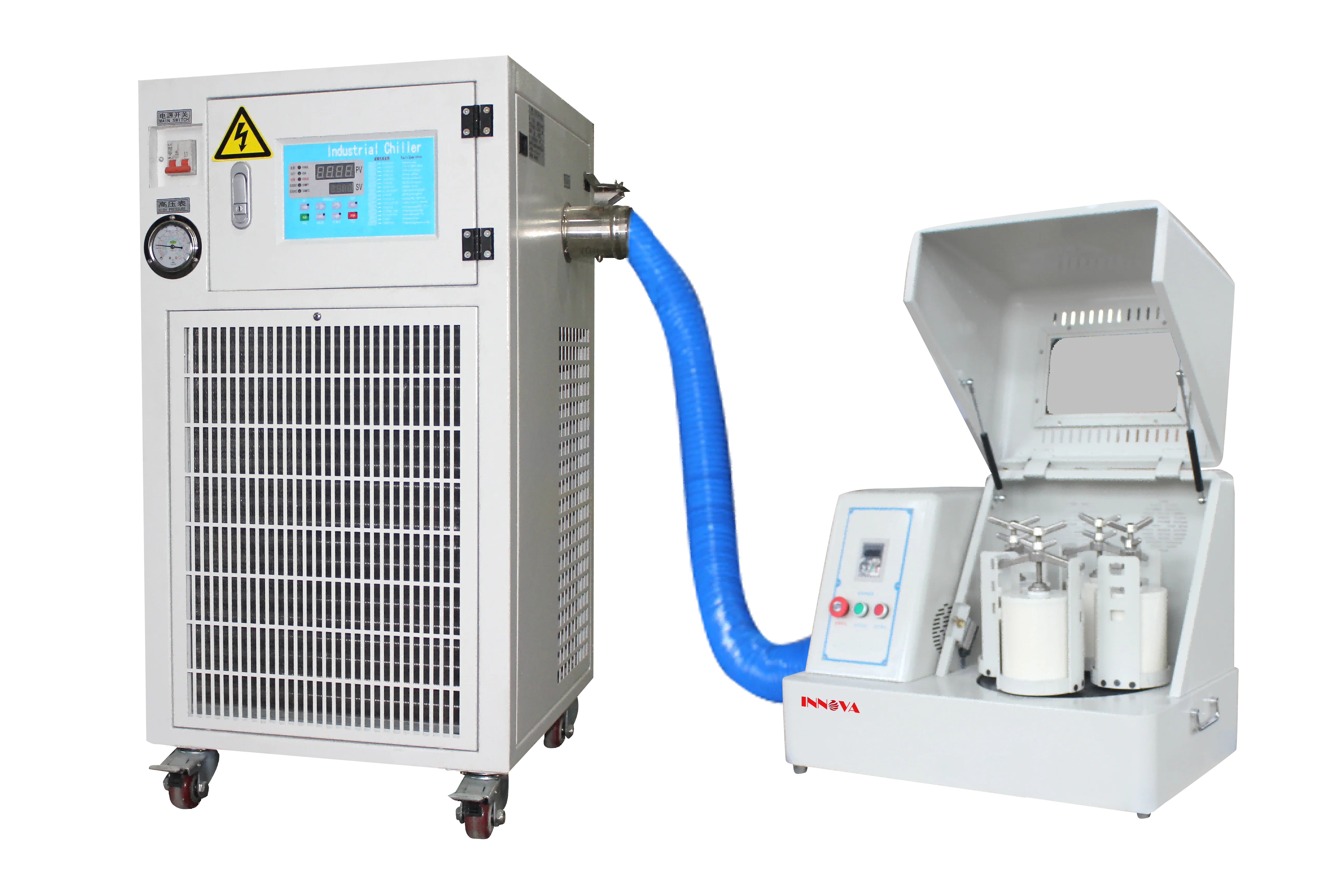 INNOVA Automatic Rotary Sample Splitter for Mineral Metal Powder Coal Ore Etc