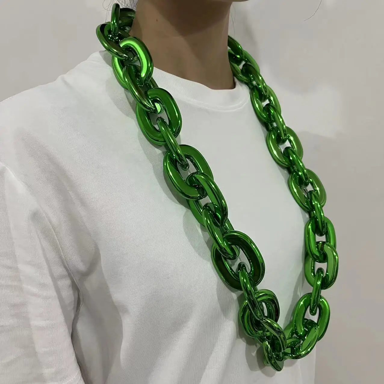 Custom 3d Eva Fan Foam Lighted Medal Necklace Loge Oversized Nfl