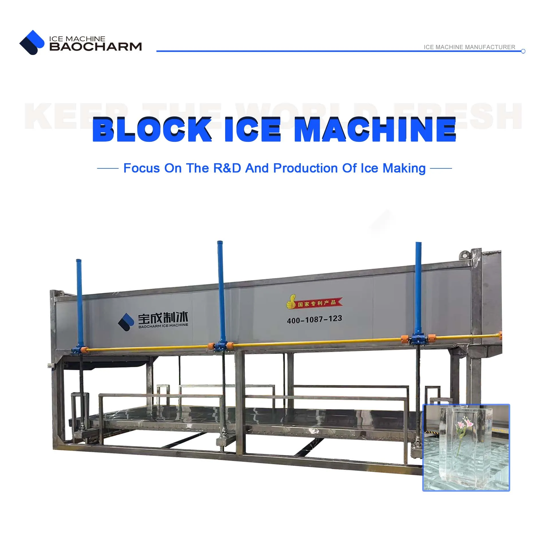 Ice Machines, 380 V, 15KW - detail 2