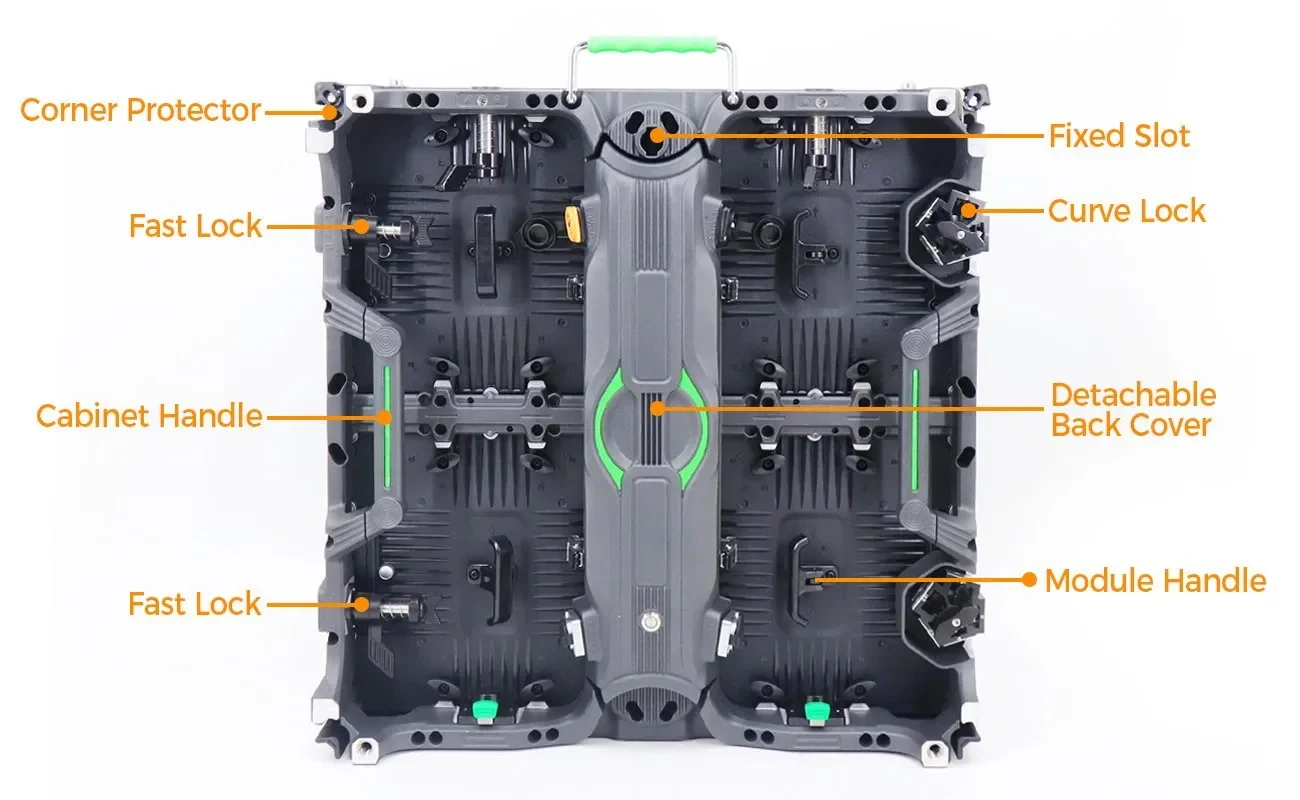 Giant P3 Stage LED Video Wall Panel Screen For Concert , P3.91 Rental Outdoor indoor LED Display