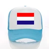 Netherlands flag-light blue