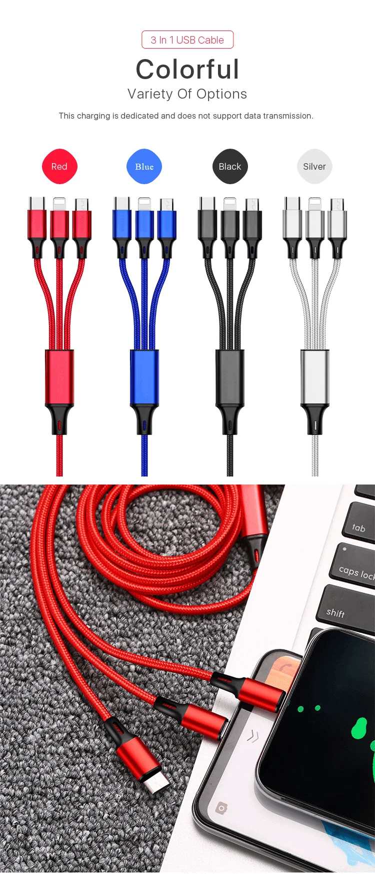 100w Cheapest Kit 10ft 3a Pd Type-c Data Micro Charger Accessories ...