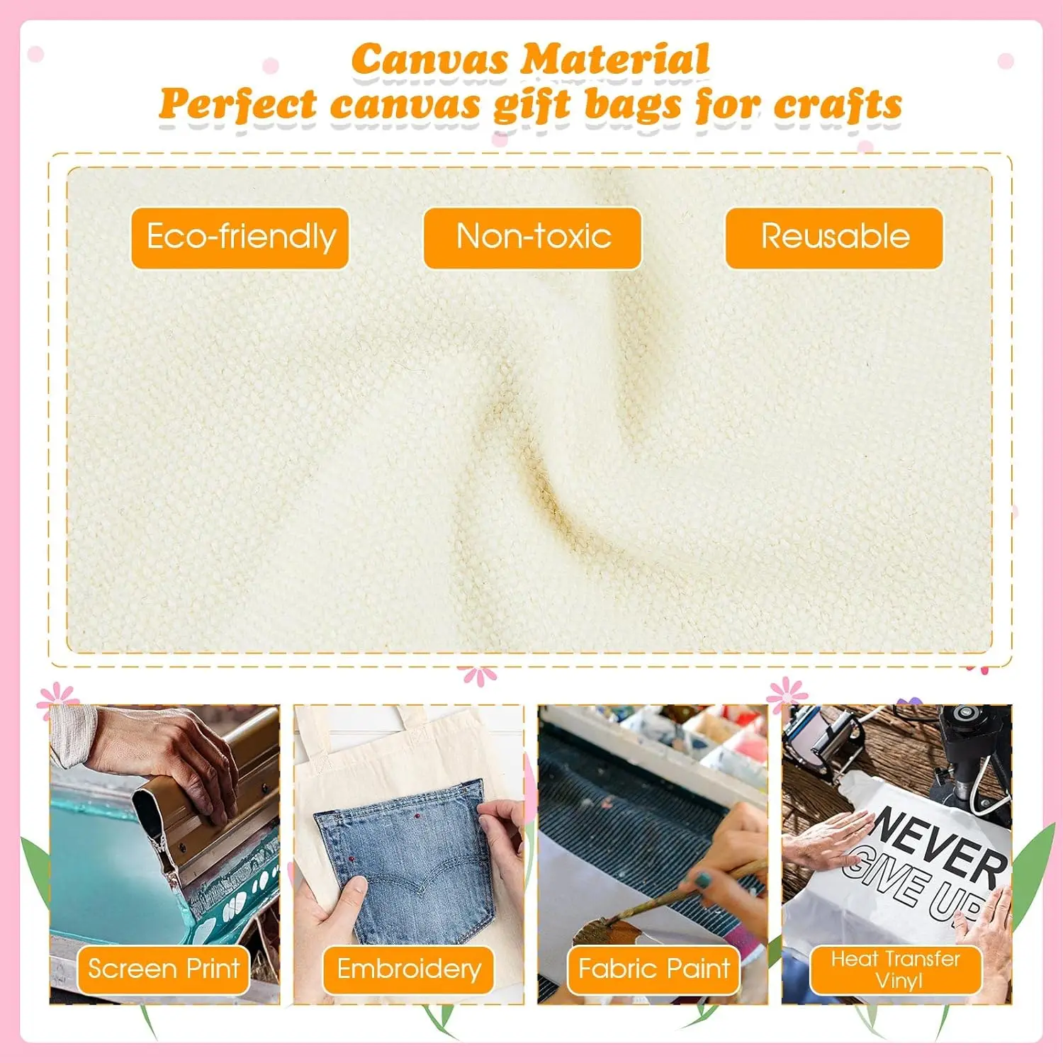 High Quality Recycle Eco Friendly Shoulder Shopping Bags Cotton Canvas Tote Bag With Custom Printed Logo factory