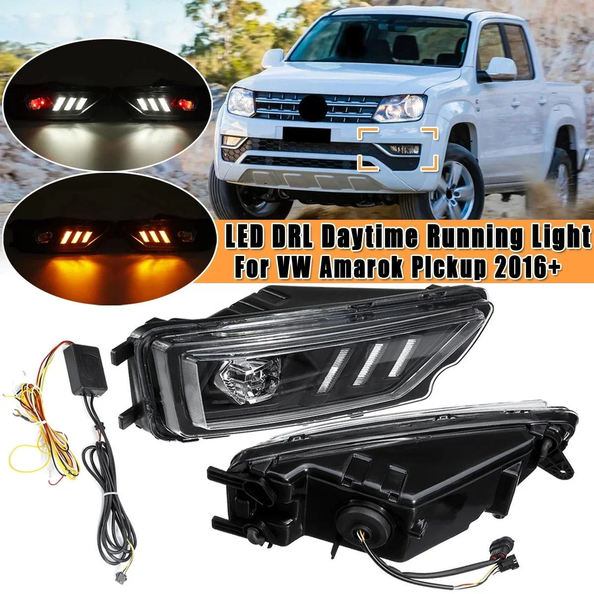 Vw amarok store daytime running lights