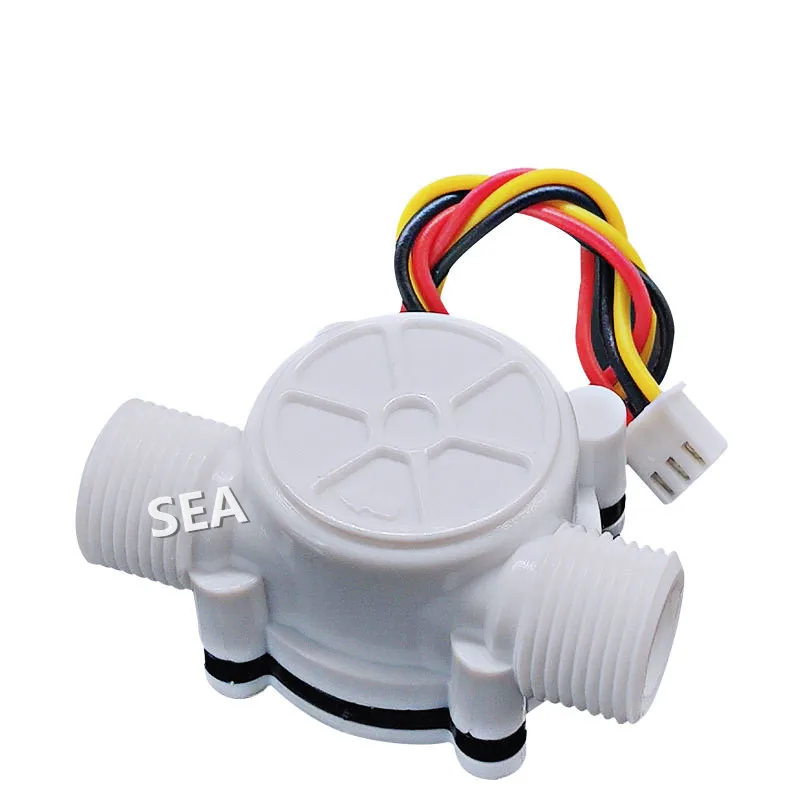 G3/8" YF-S402C Food Grade POM Turbine Hall Effect Water Flow Sensor 0.3-10LPM OEM DIJIANG for Liquid