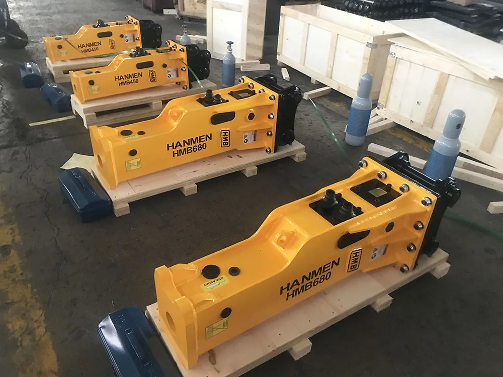 Backhoe HMB680 Hydraulic Jack Hammer With 68mm Chisel for Sale in Mexico