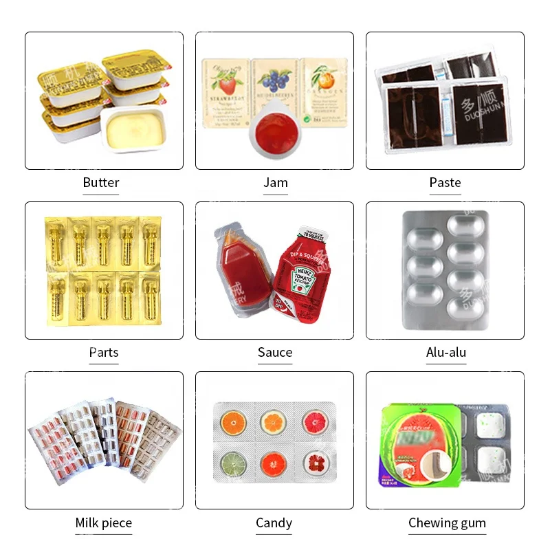 Laboratory DPP-80 DPP-115 Pill Tablet Capsule Liquid Jam Butter Blister Packing Machine