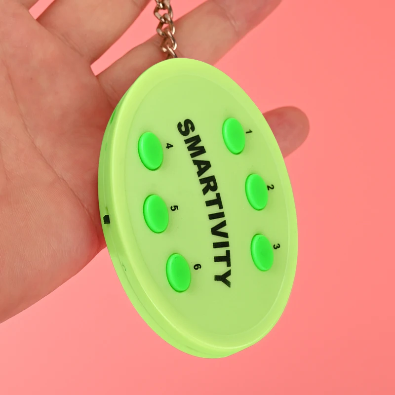 Portachiavi Con Registratore Vocale – 15 Secondi Di Messaggio Personalizzato, Per Note D'Amore O Musica (Colori Disponibili)