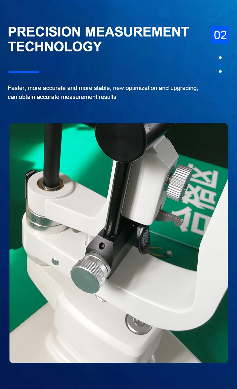 Magnification Optical 2 Steps Slit Lamp Ophthalmology Optical Microscope With 2 Magnification 0-14Mm Optical Shop