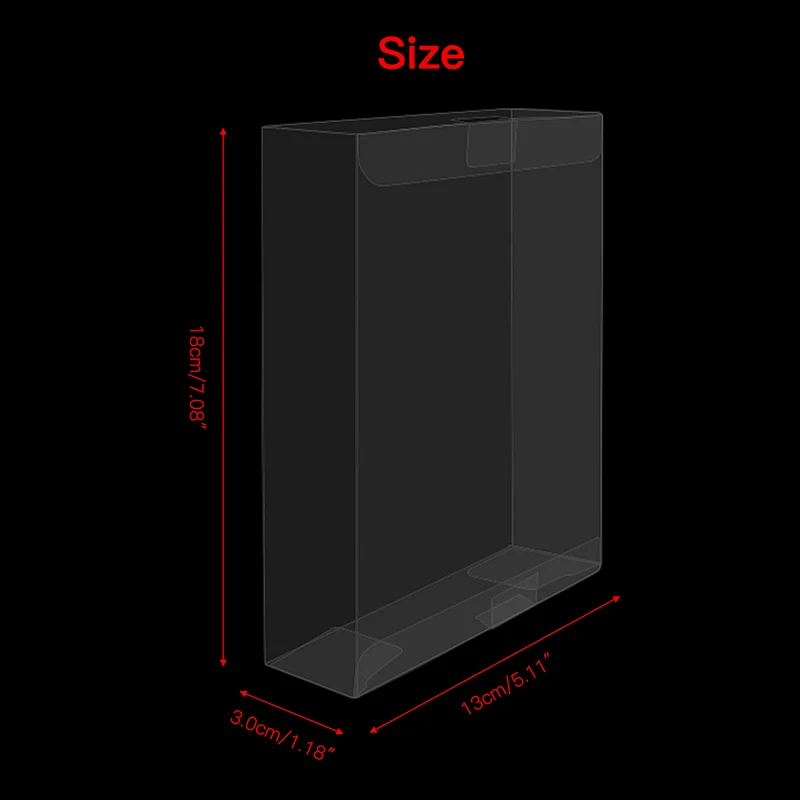 For Sega Genesis Game Card Cartridge Clear PET Storage Display Box Protector  Sleeve Wired Protection Function| Alibaba.com