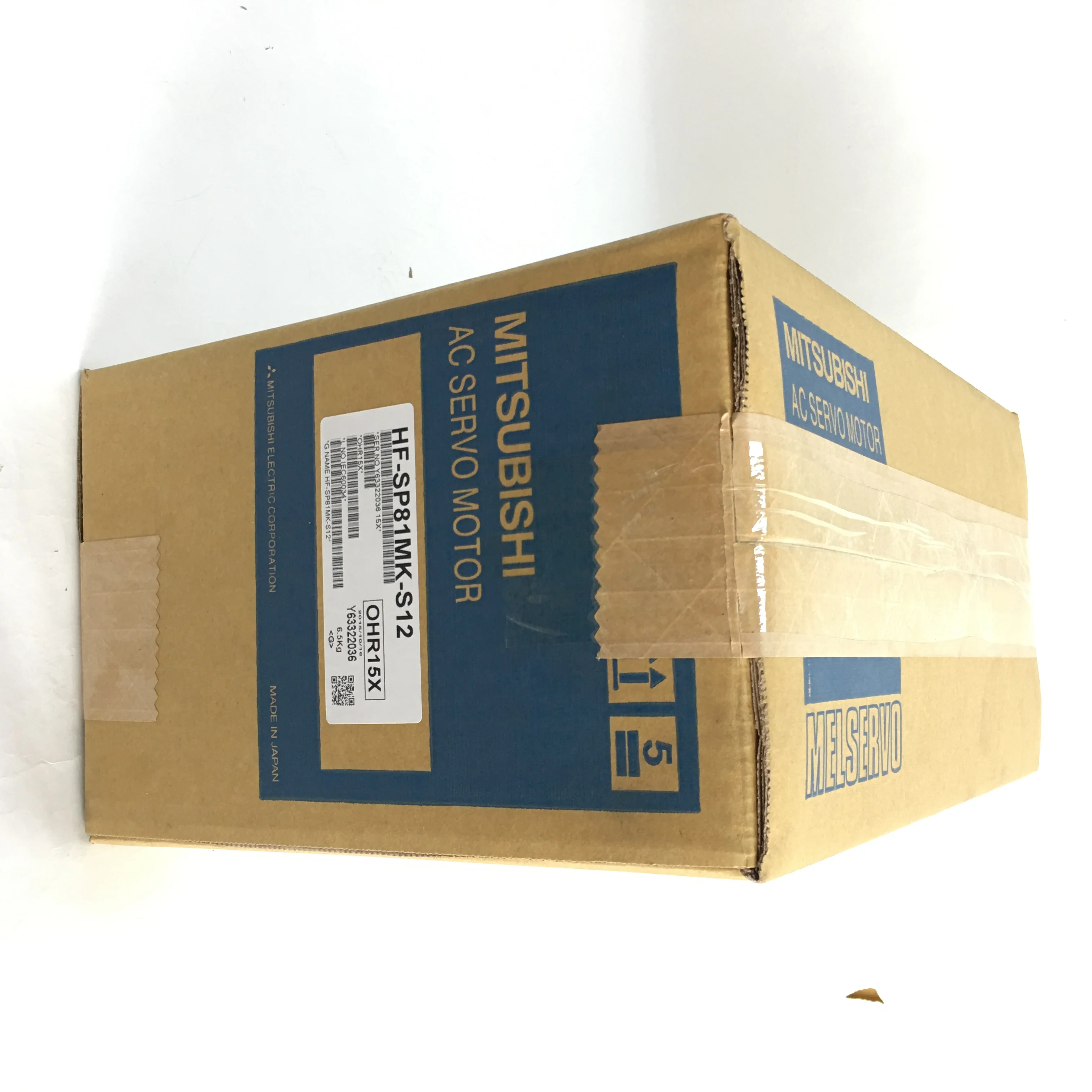 Mitsubishi AC servo motor HF-SP81MK-S12 Mitsubishi AC servo motor HF-SP81MK-S12