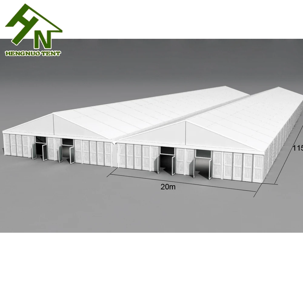 Big Temporary Tents Warehouse Canopy With ABS Wall for Warehouse Tent Storage Tent Sale in Miami