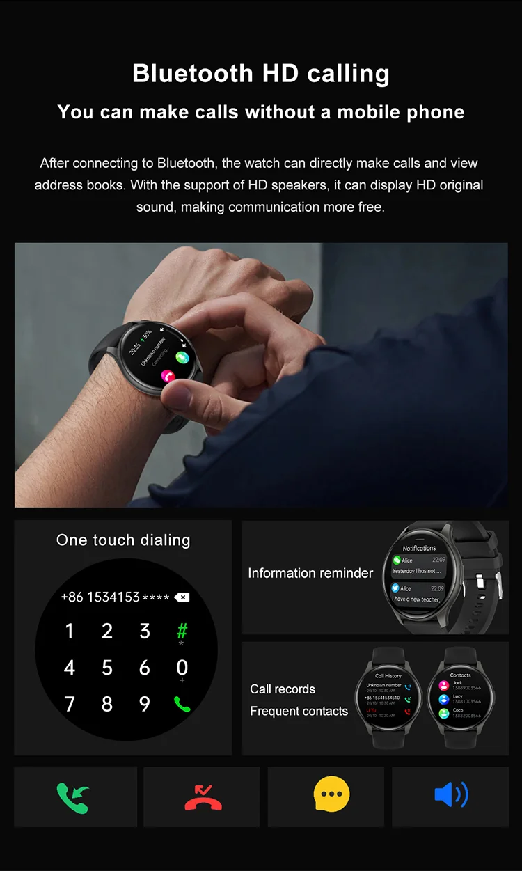 Amoled Smart Watch Zw60 New Blood Pressure Monitor Smart Watch Relojes ...