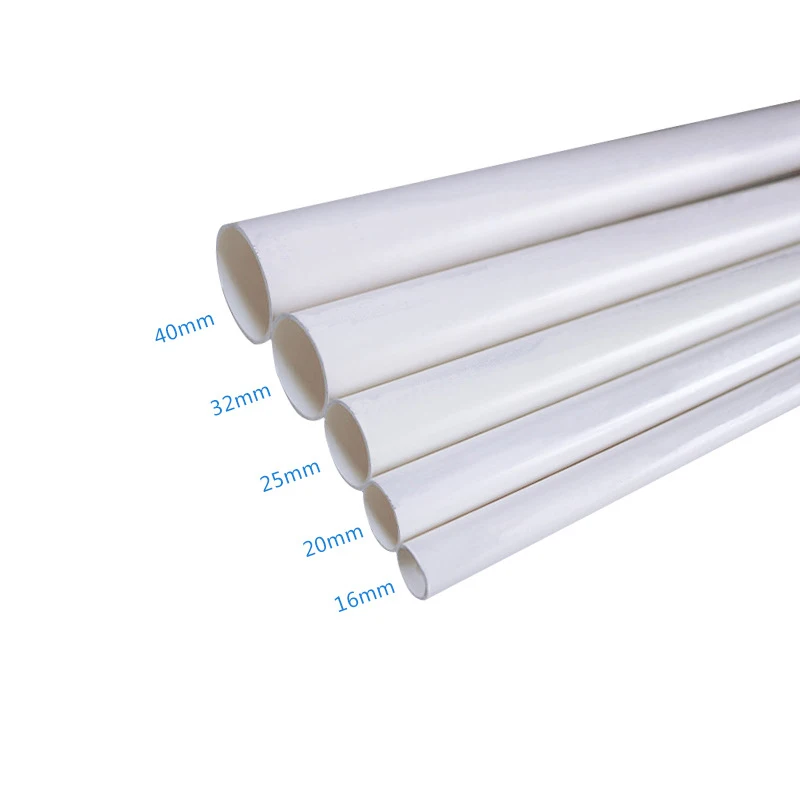 20mm 25mm 32mm 40mm White Color PVC Tube Conduit - China PVC Pipe