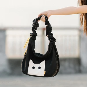 NOXXON Custom Print logo Tote Bag Sling Bag for Women Fashionable Nylon Durable Single Shoulder Crossbody Bag for Daily Life