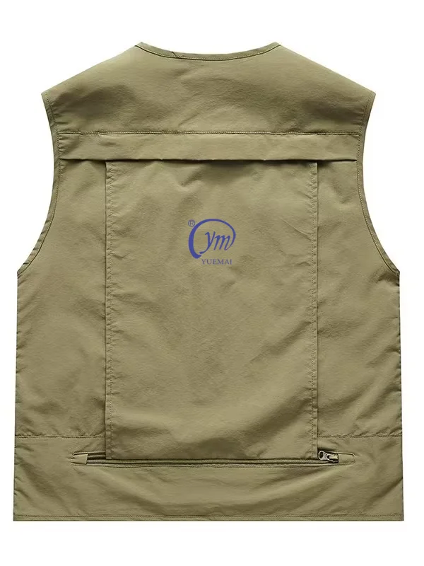 Men's Outdoor Utility Cargo Nylon Vest - Lightweight & Durable