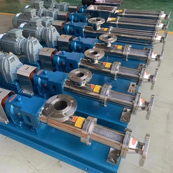 Positive displacement screw pump high viscosity liquid micro screw pump