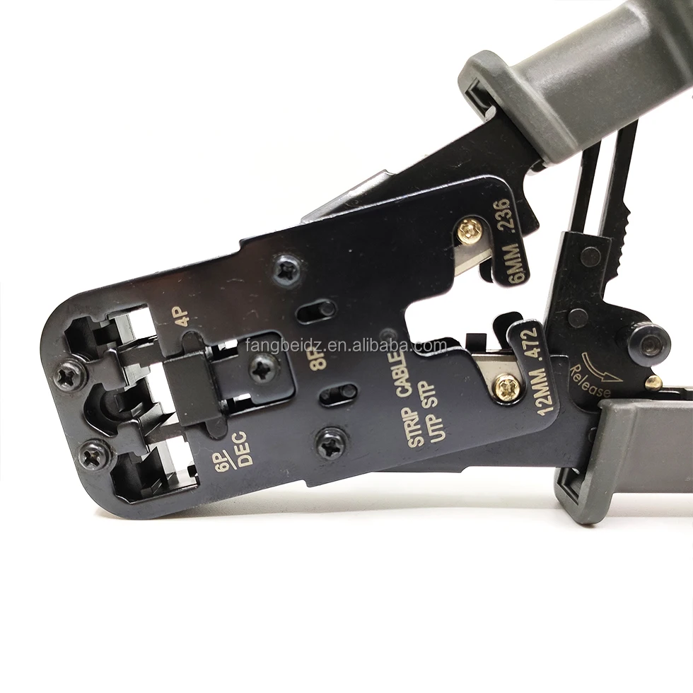 Rj45 Rj12 Rj11 Cable Tester Crimper For Cat5e Cat6 Cat7 Modular Plugs ...