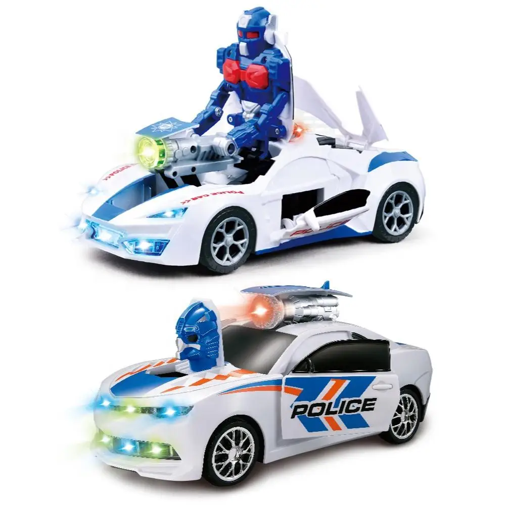 battery operated police car toy