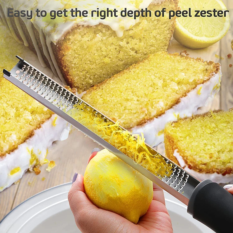 Multi Functional Zester Tools Manual Stainless Steel Lemon Zester