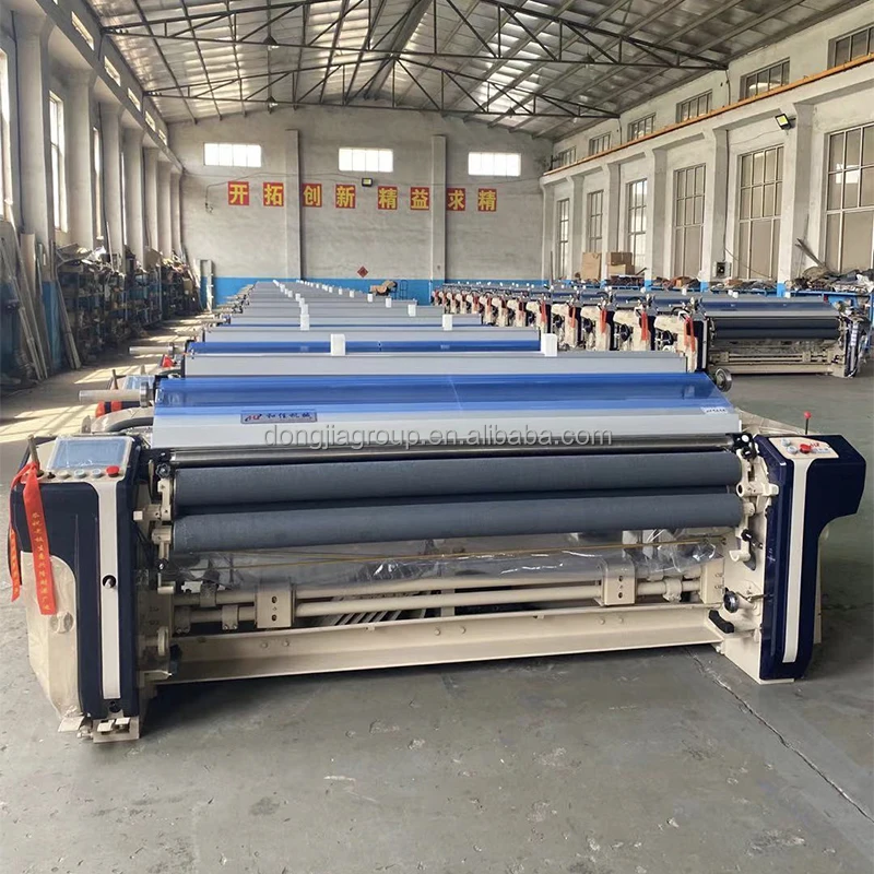 Polyester Fabric  Weaving Textile Machines  WaterJet Loom Machine with Feeder China Factory