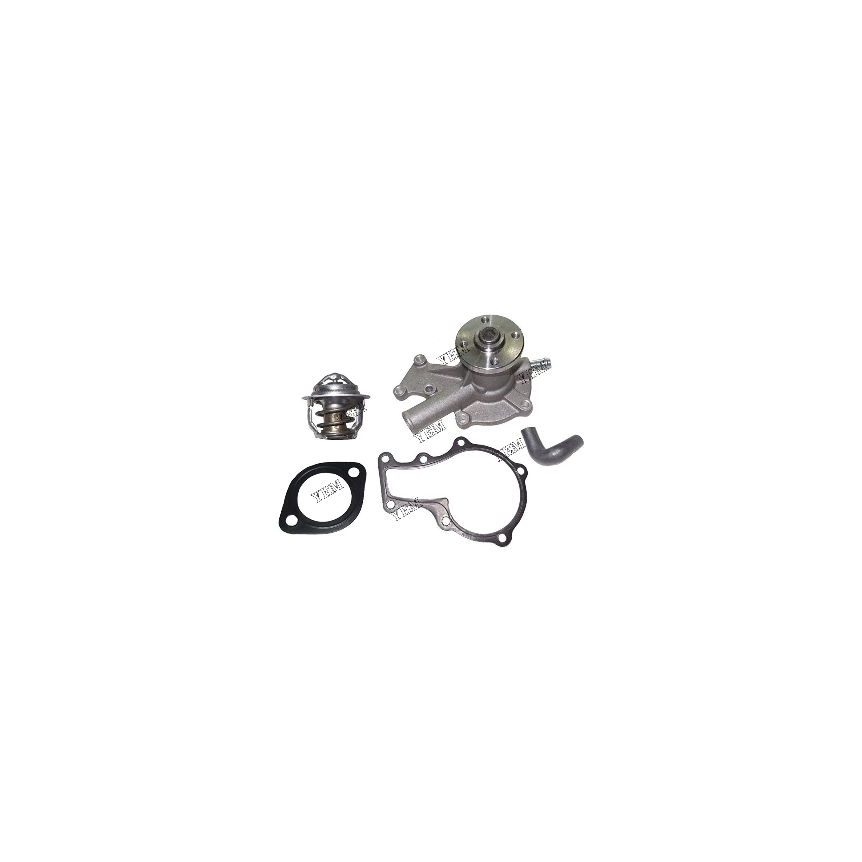 Excavator New Water Pump with Return Hose & Thermostat Fits for Kubota B2920 Industrial Machinery Engine Parts