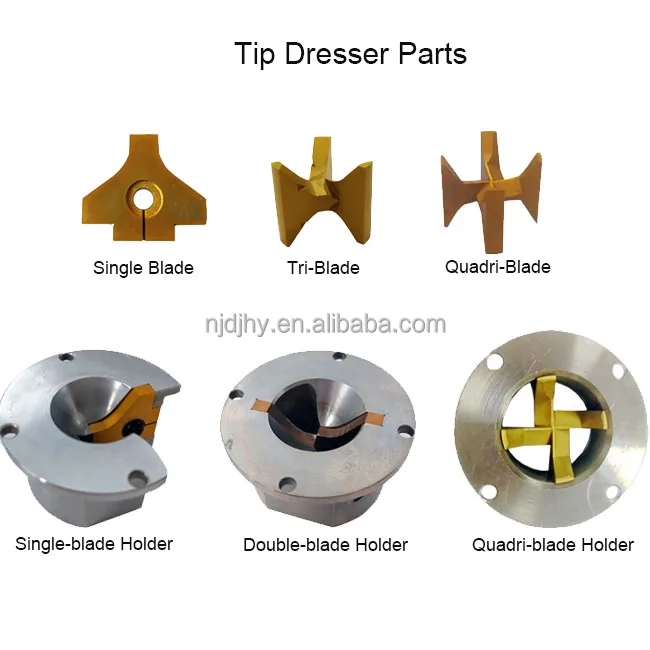 Pneumatic Tip Dresser For Fast Grinding Resistance Spot Welding