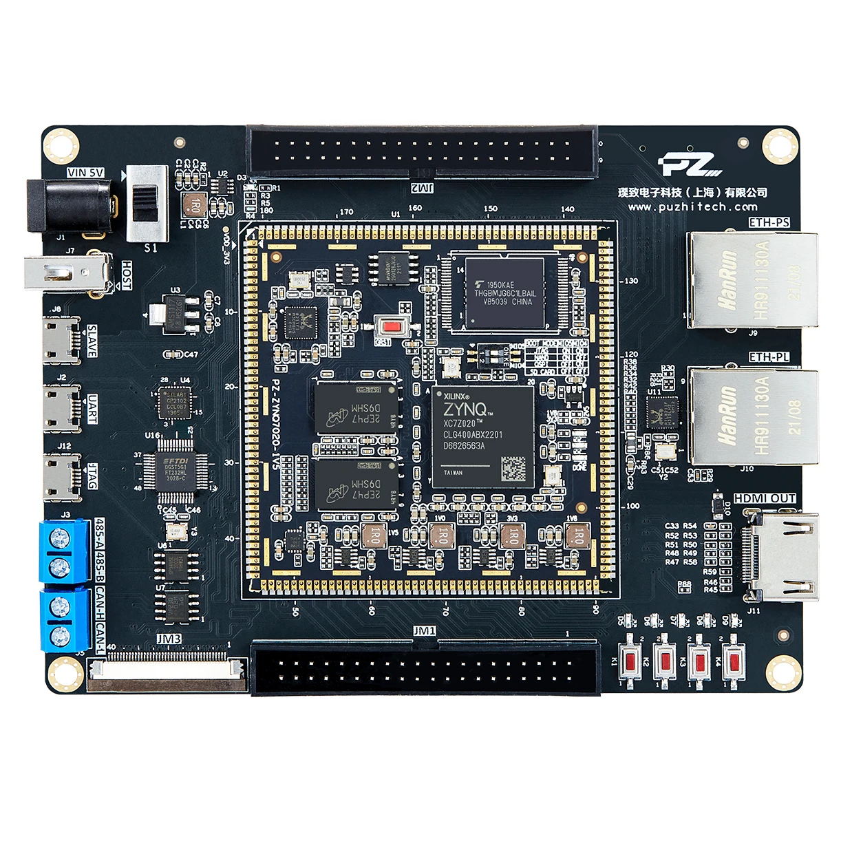 PUZHI 7020 Card Xilinx Soc ZYNQ 7000 XC7Z020 FPGA Board