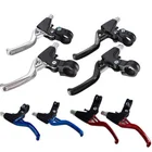 Bicycle Lever Bicycle Brake Lever Mountain Cycling Hand Brake Lever Mountain Bike Brake Lever Aluminium Alloy Brake Lever Three-Finger